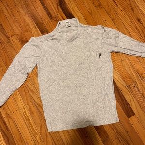 VS pink grey long sleeve tee